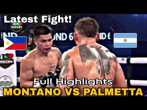 LATEST FIGHT! JOEPHER MONTANO (PHILIPPINES) VS (ARGENTINA) ALBERTO PALMETTA FULL HIGHLIGHTS!