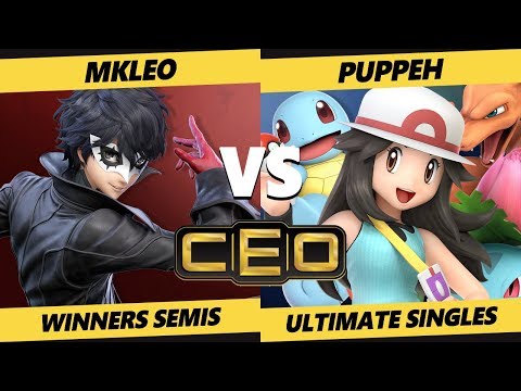 CEO 2019 SSBU - FOX | MkLeo (Joker) Vs. Puppeh (PT) Smash Ultimate Tournament Winners Semis