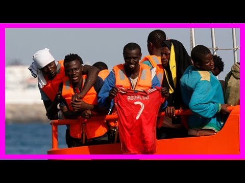 Migrant crisis: spain rescues 600 people in busiest day - bbc news