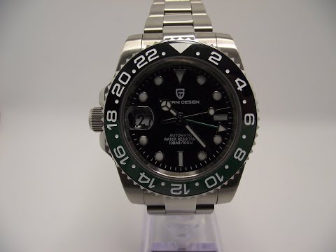 Pagani Design PD-1662 GMT (Sprite Homage) 4K Watch Review