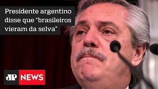 Presidente da Argentina, Alberto Fernández, pede desculpas após frase sobre brasileiros