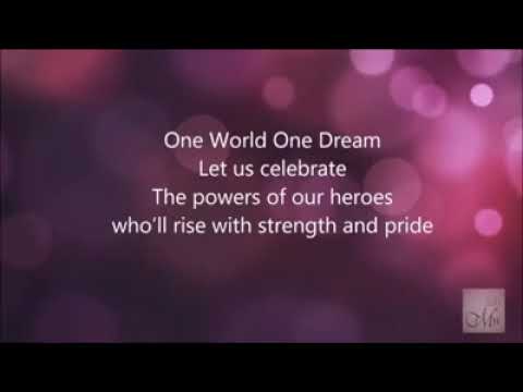 The Miss World Theme song , " Light the passion , share the dream "