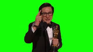 Ke Huy Quan oscar acceptance speech green screen