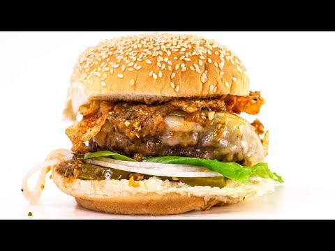 How To Make Beef and Chorizo Burgers with Smoky Salsa...