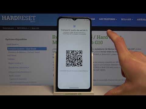 Cómo compartir Internet en MOTOROLA Moto G10 - activar HotSpot, compartir WiFi