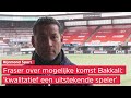 Fraser over mogelijke komst Bakkali: 'Kwalitatief is hij een uitstekende speler'
