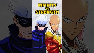 Download lagu Saitama's PUNCH vs Gojo's INFINITY 😨 #animeanxiety mp3