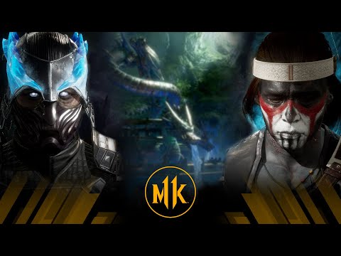 Mortal Kombat 11 - 'Blizzard King' Sub-Zero Vs 'Revenant' Nightwolf (Very Hard)