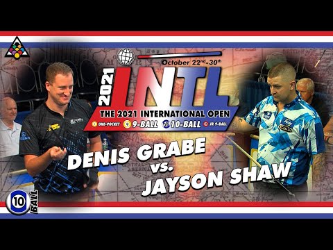 10-BALL: DENIS GRABE VS JAYSON SHAW - INTERNATIONAL OPEN BIG FOOT CHALLENGE