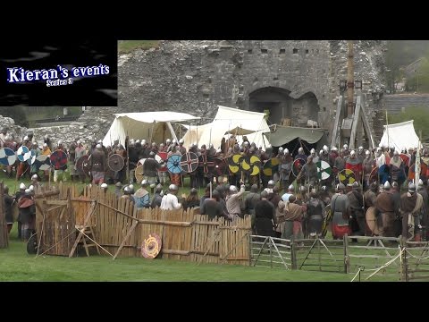 Corfe Castle 2015 - The Full Saxons and Vikings event at Wareham
