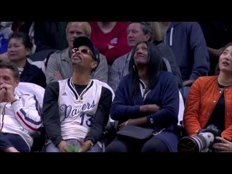 Paul George's Parents Celebrate after Game-Clinching 3!