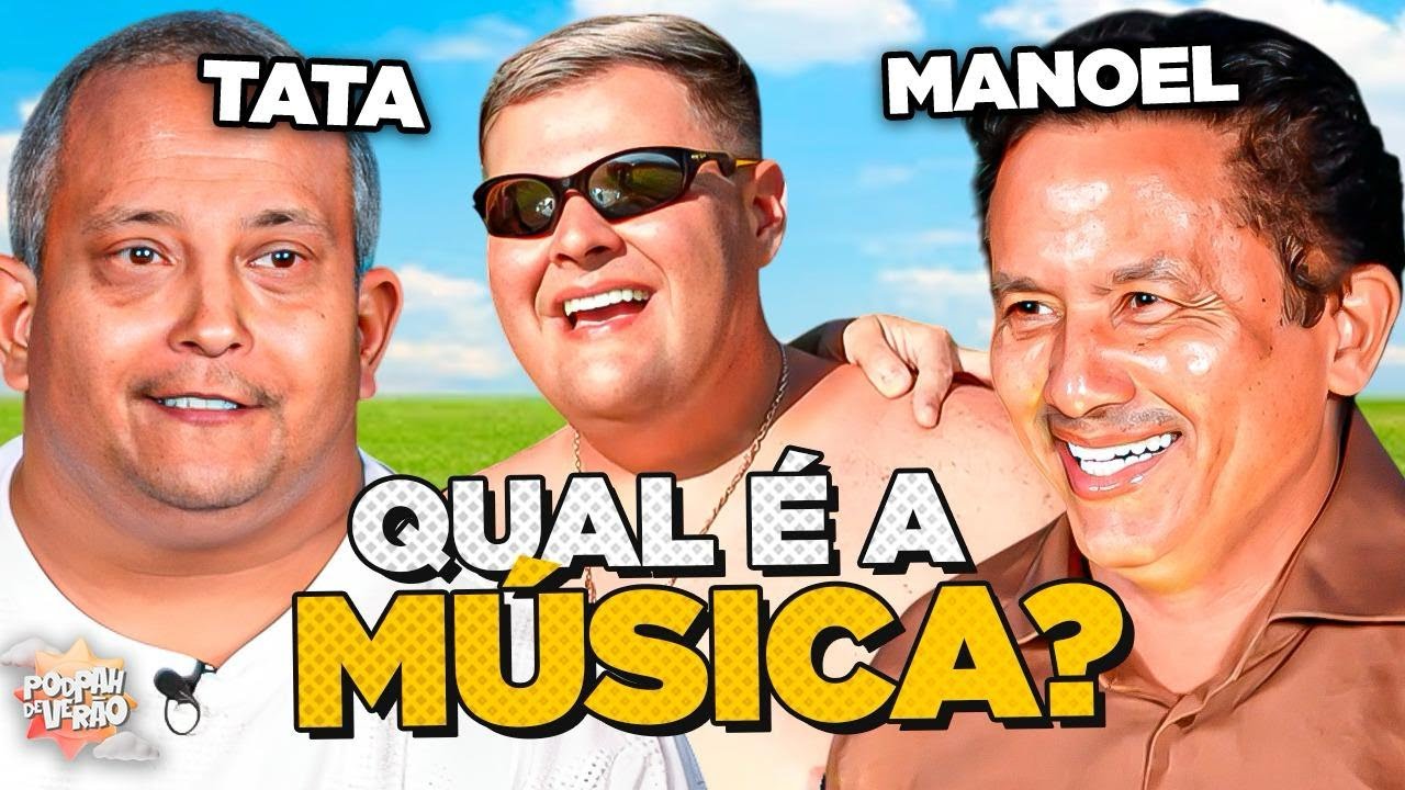 MANOEL GOMES E TATA SOLTAM A VOZ NO "QUAL É A MÚSICA?" - Podpah de Verão #867
