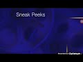 The Fox And The Hound 2006 Sneak Peeks Menu
