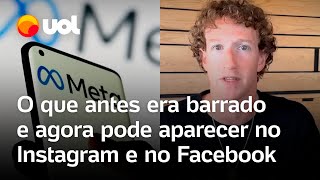 Meta libera posts que antes eram proibidos no Instagram e Facebook após anúncio de Zuckerberg; vídeo