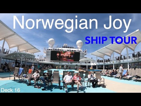 Norwegian Joy -  Full Walkthrough Cruise Ship Tour - Norwegian Cruise Lines