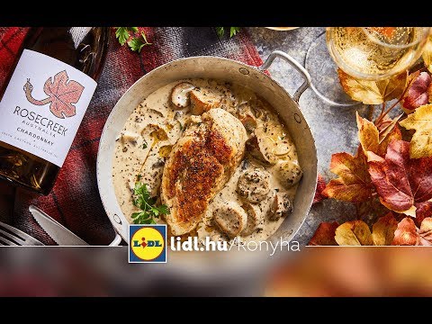 Mautner Zsófi - Tejszínes laskagombás csirkemell laktózmentesen