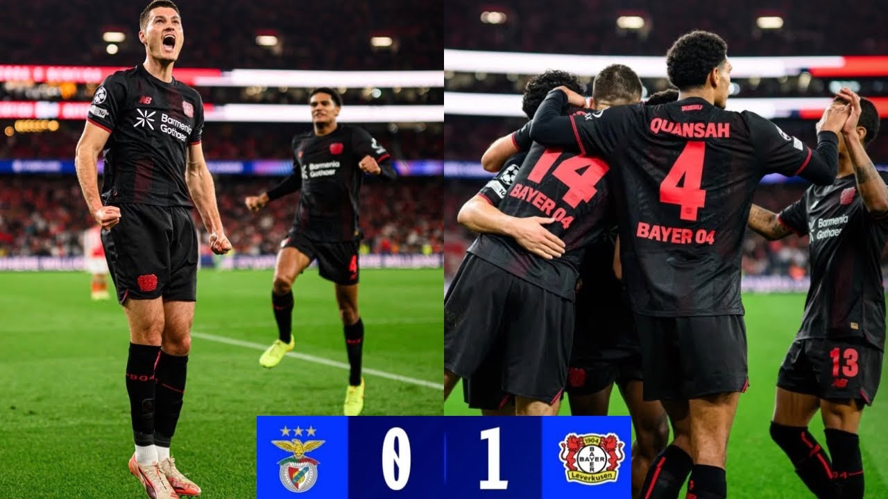 Benfica vs Bayer Leverkusen Match Highlights Season 2025/2026