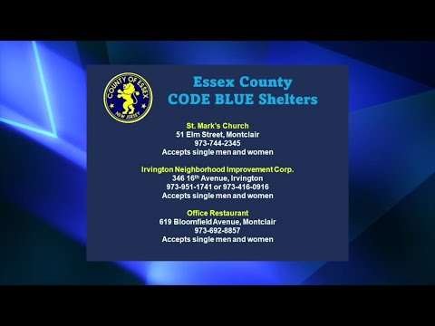 NJ Essex County Officials Set To Announce A New Code Blue