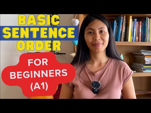 (Beginners A1) Learn Basic Sentence Order in Thai - Lesson 1