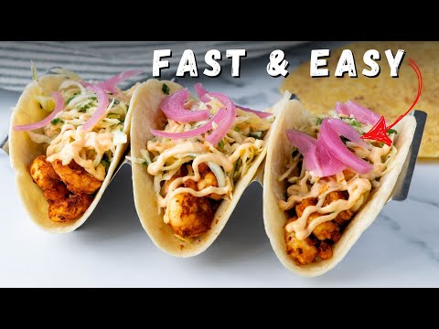 Shrimp Tacos in 15 Minutes or Less! | Quick Weeknight Meal