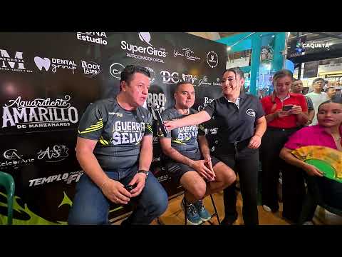 🥊 EN VIVO | Lanzamiento de “Guerra en la Selva”