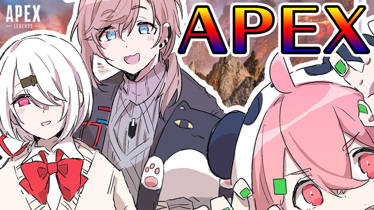 【APEX】３人ちゃんぽんとりたい！！！！with叶笹木咲【椎名唯華/にじさんじ】