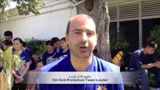 EU Civil Protection Coordination Role in Philippines Response
