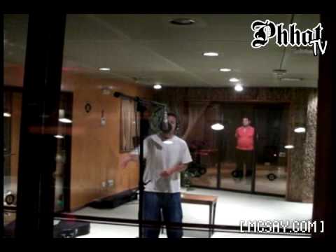 PHHAT TV - Say PHHAT @ studio recording Invernadero + Paco King (CPV)