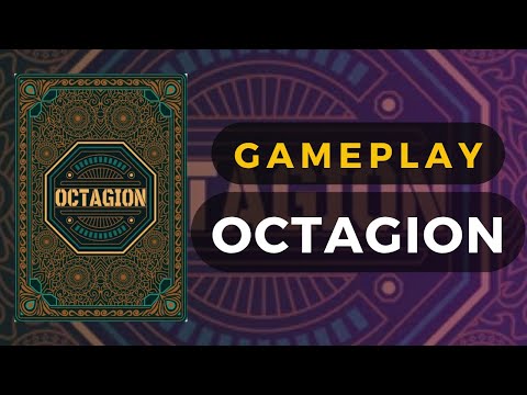 [Kickstarter Preview] Octagion Board Game Solo Gameplay Playthrough | DaniCha