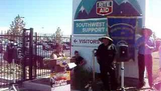 Contract rally at Rite Aid warehouse in Lancaster