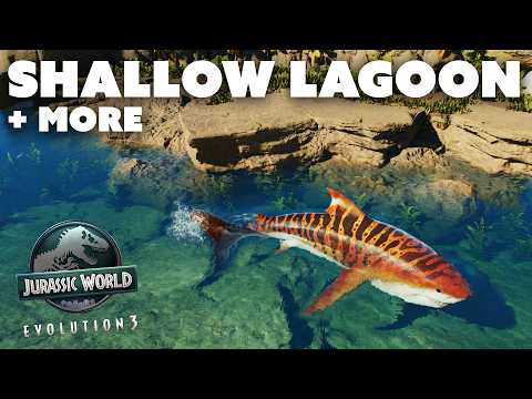 🔲 5 TIPS To Make THE BEST LAGOONS In Jurassic World Evolution 3