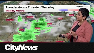 Temperatures heating up at the end of the month