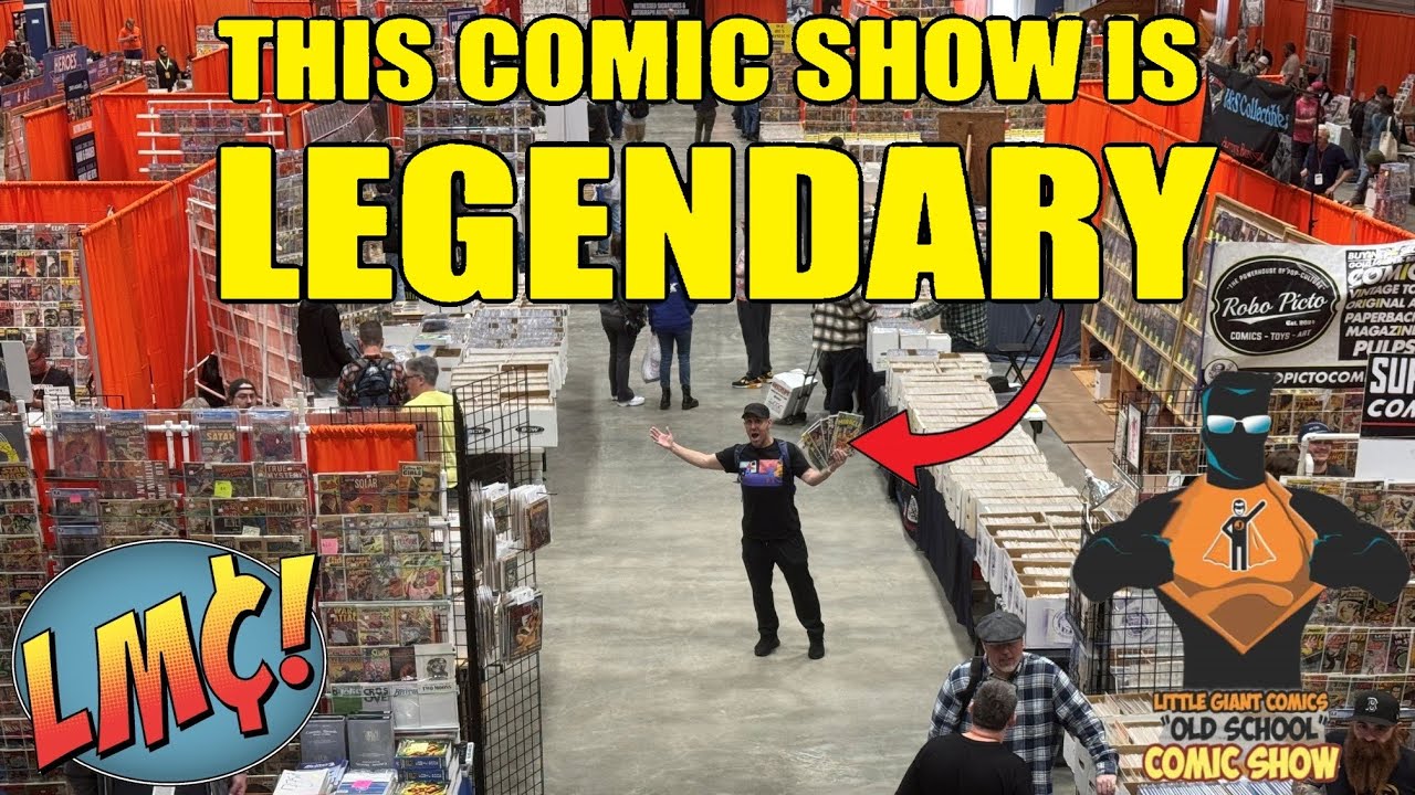 My Willpower was Tested at this LEGENDARY Comic Book Show!