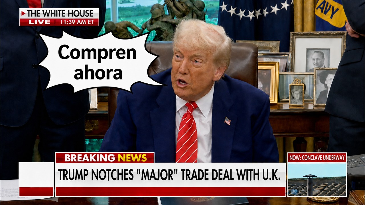 ¡TRUMP DICE COMPREN ACCIONES AHORA! (esto es lo que pasará)