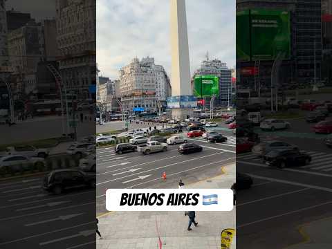 🇦🇷 Buenos Aires - Obelisco y Avenida 9 de Julio