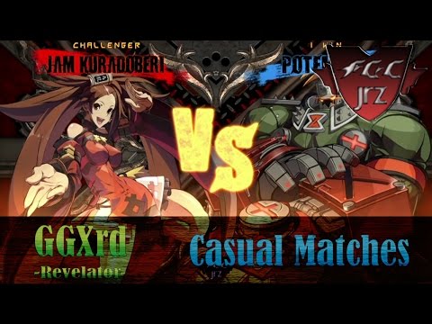 2016/04/20 GGXrdR Casual Matches Part 02