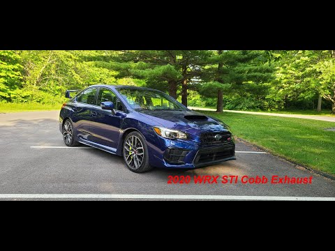 2020 WRX STI Cobb cat back exhaust