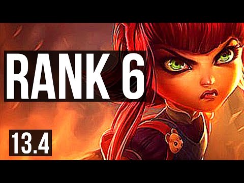 ANNIE & Nilah vs RAKAN & Xayah (SUP) | Rank 6, 4/1/13 | EUW Challenger | 13.4