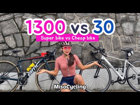 [자전거 드림]1300만원vs30만원 로드자전거 대결..결과는?충격적ㅋㅋ😳BMC vs Decathlon TRIBAN