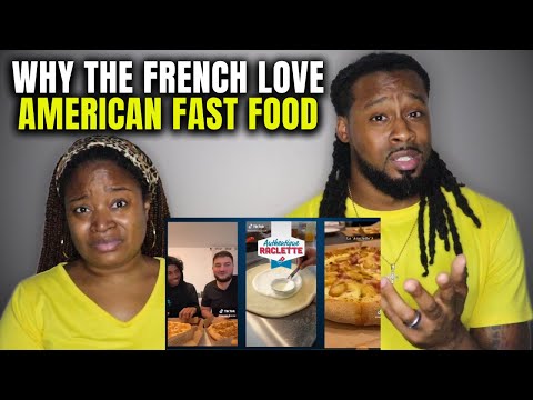 🇫🇷 Why The French Love American Fast Food MORE THAN AMERICANS (American Couple Reaction)