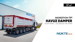 Купить полуприцеп самосвал Nükte Trailer 37m3 Accordion Type Tipper Semi-Trailer - Изображение 6 | Autoline GE Новый полуприцеп самосвал Nükte Trailer 37m3 Accordion Type Tipper Semi-Trailer | Изображение 6 - Autoline