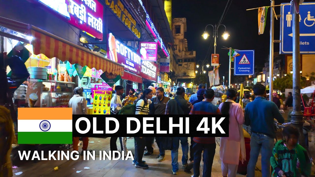 Immersive street-level walking tour through India (Market 27), India, showcasing authentic urban landscapes, local architecture, and the vibrant atmosphere of the city's neighborhoods