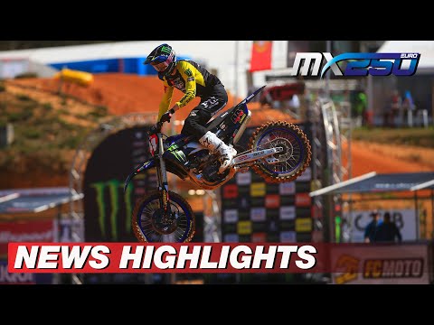 EMX250 Race 1 | News Highlights | MXGP of Portugal 2022 #MXGP #Motocross