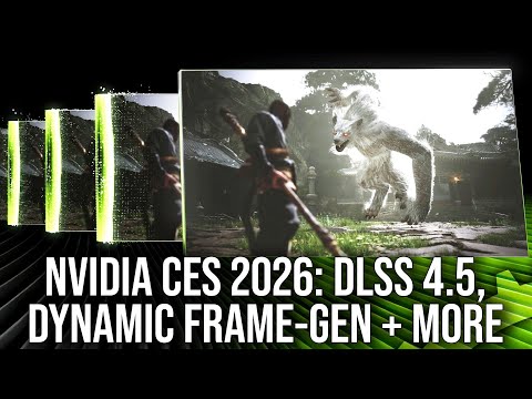 Nvidia DLSS 4.5 Dynamic Multi Frame-Gen Hands-On, Pragmata Path Tracing, G-Sync Pulsar + More!