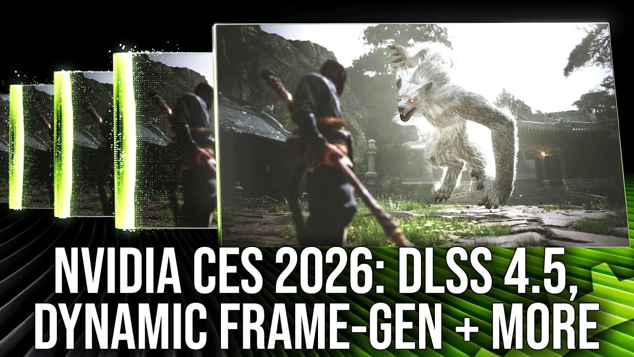 Nvidia DLSS 4.5 Dynamic Multi Frame-Gen Hands-On, Pragmata Path Tracing, G-Sync Pulsar + More!