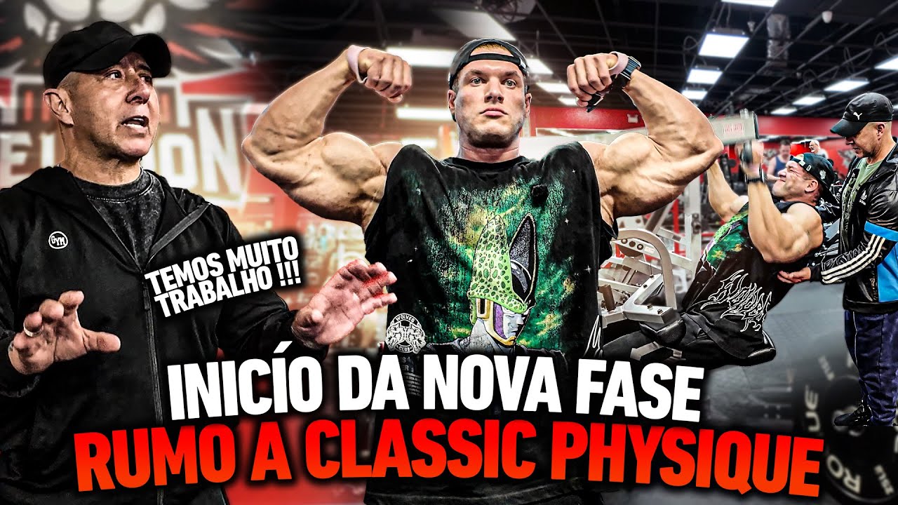 START OF THE NEW PHASE TOWARDS CLASSIC PHYSIQUE PRO - CAIKE AND PRADO HAVE A LOT OF WORK TO DO!!!