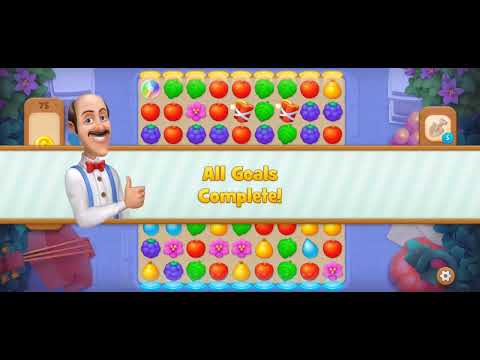 Gardenscapes Level 71 - 80 no boosters | F2P (ANDROID, IOS) 4K