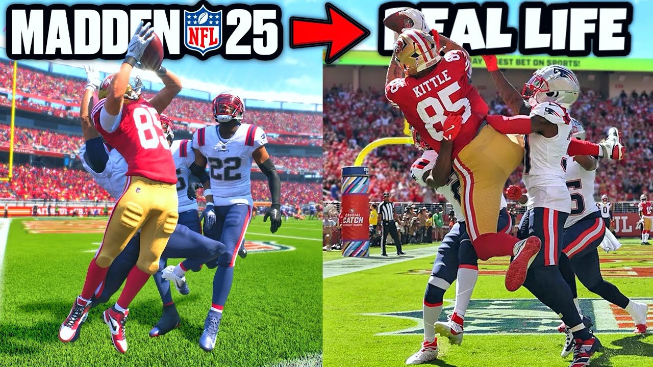 I Recreated TOP PLAYS from NFL Week 4 in Madden 25!