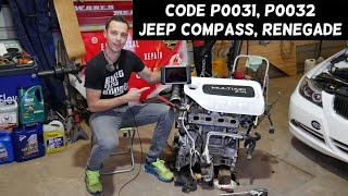 JEEP COMPASS RENEGADE 2.4 CODE P0031 P0032 ENGINE LIGHT ON FIX