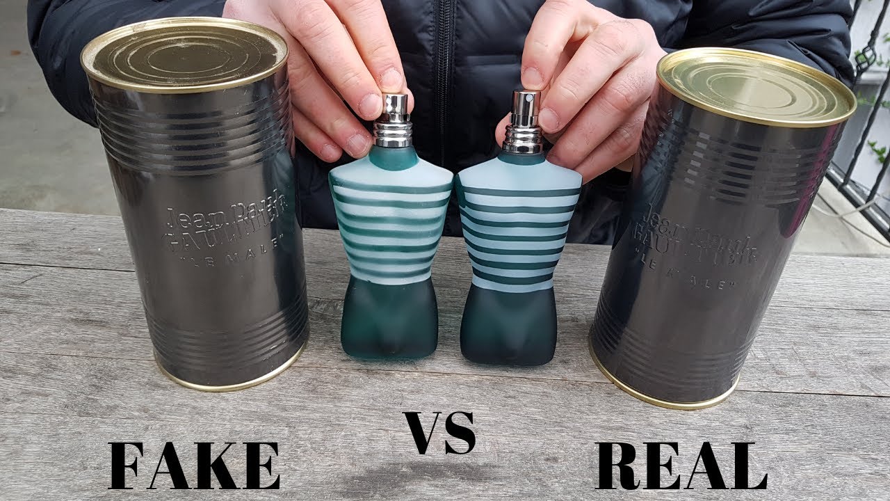 Fake vs Real Jean Paul Gaultier Le Male Perfume 125 ml